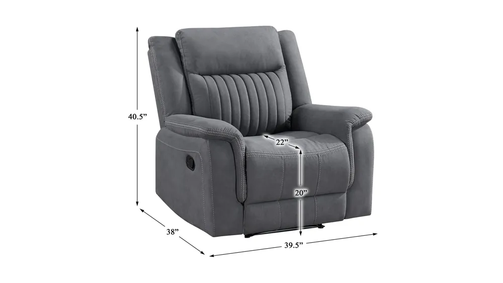 Hadden Reclining Chair Dimensions