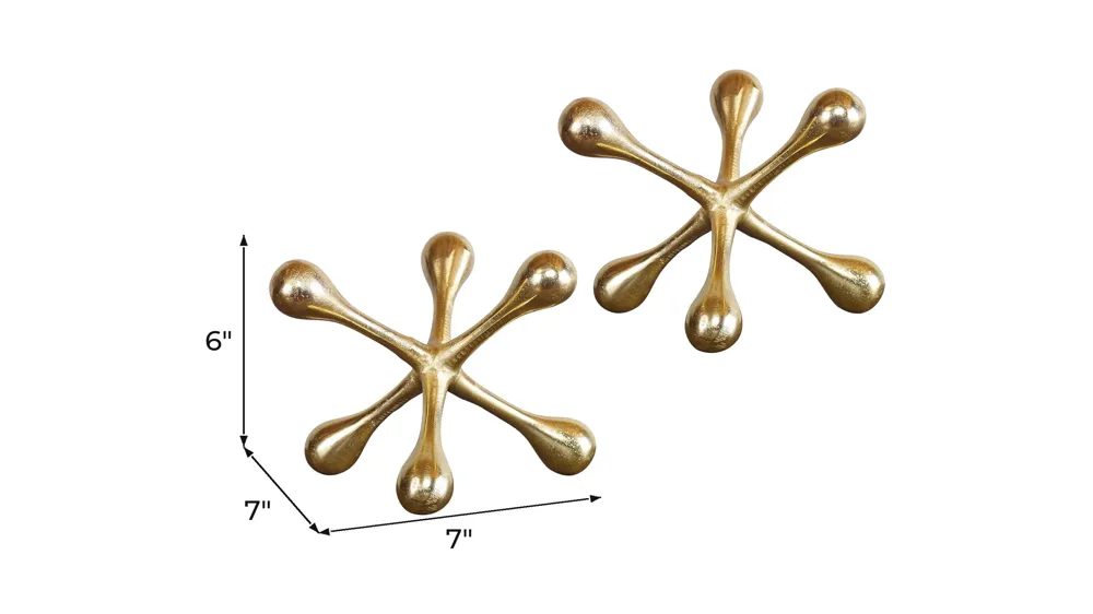Harlan Jacks Sculpture: Set of 2 Dimensions