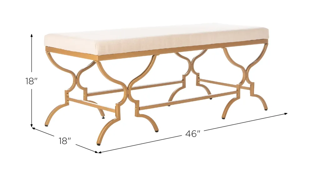 Juliet Rectangular Bench Dimensions
