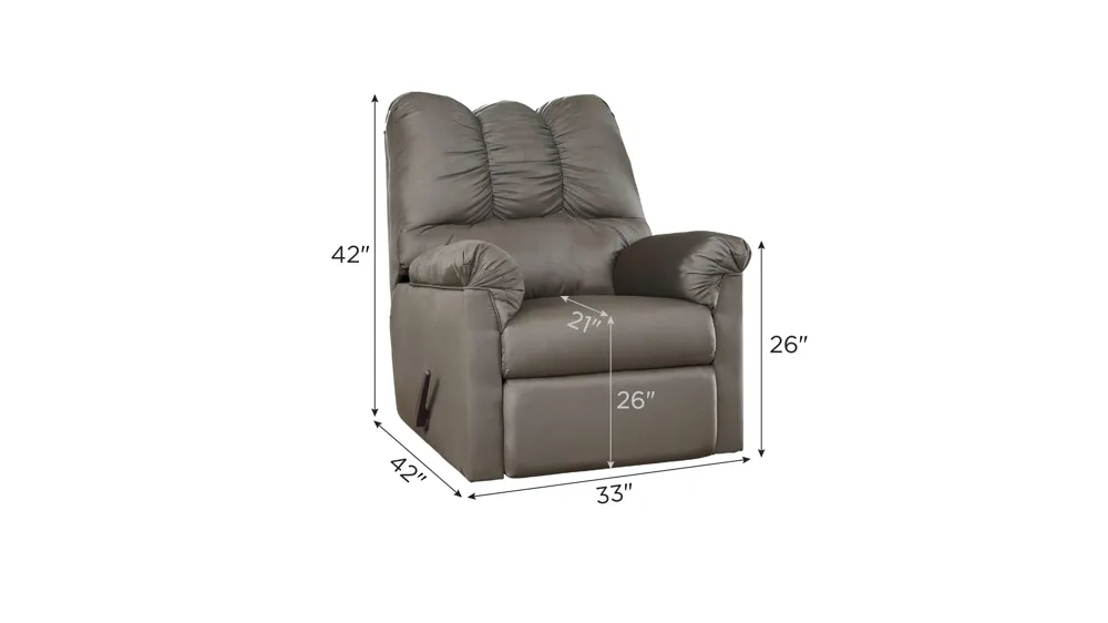Whitman Rocker Recliner Dimensions