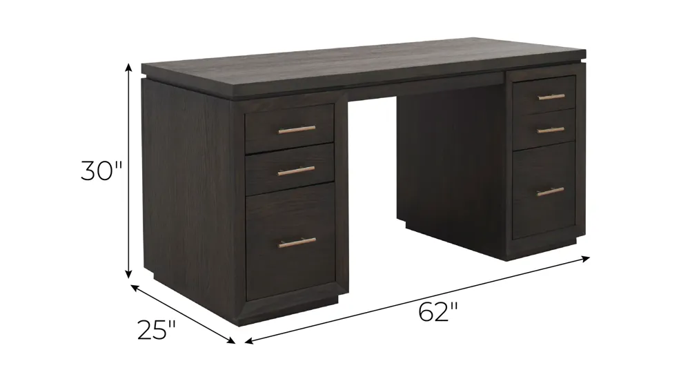 Winfield Executive Desk Dimensions