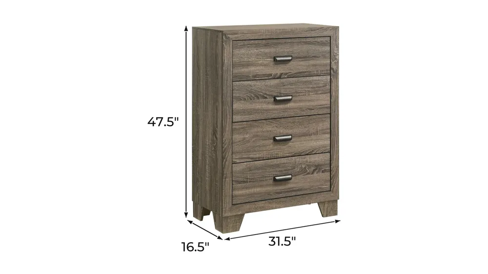 Millie Chest Dimensions