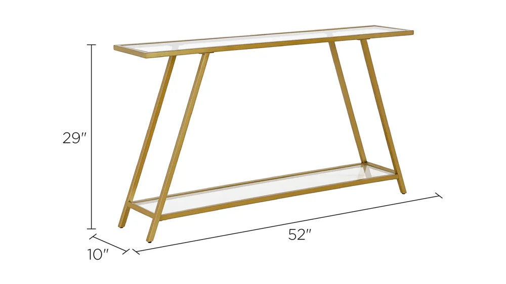 Lunel Rectangular Sofa Table Dimensions