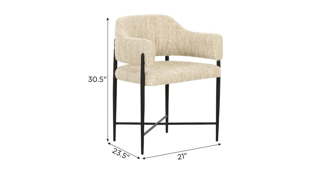 Sezanne Dining Chair Dimensions