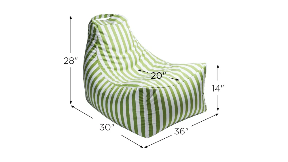 Jokinen Outdoor Bean Bag Patio Chair Dimensions