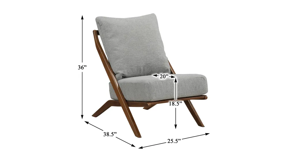 Seville Accent Chair Dimensions