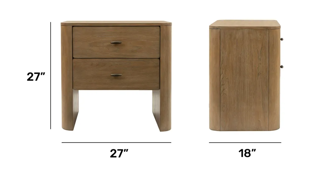 Normandy Nightstand Dimensions