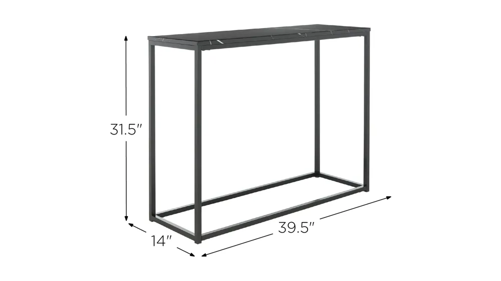Filbert Console Table Dimensions