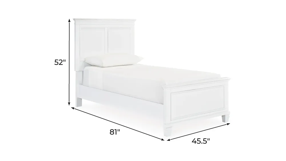 Reed Panel Bed Dimensions