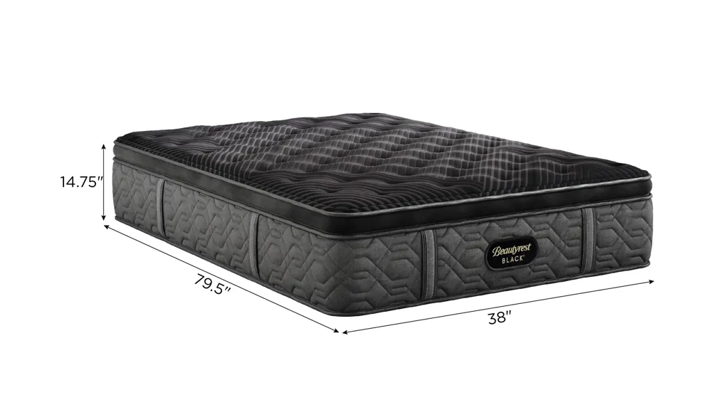 Beautyrest Black Series One Medium Pillow Top Mattress Dimensions