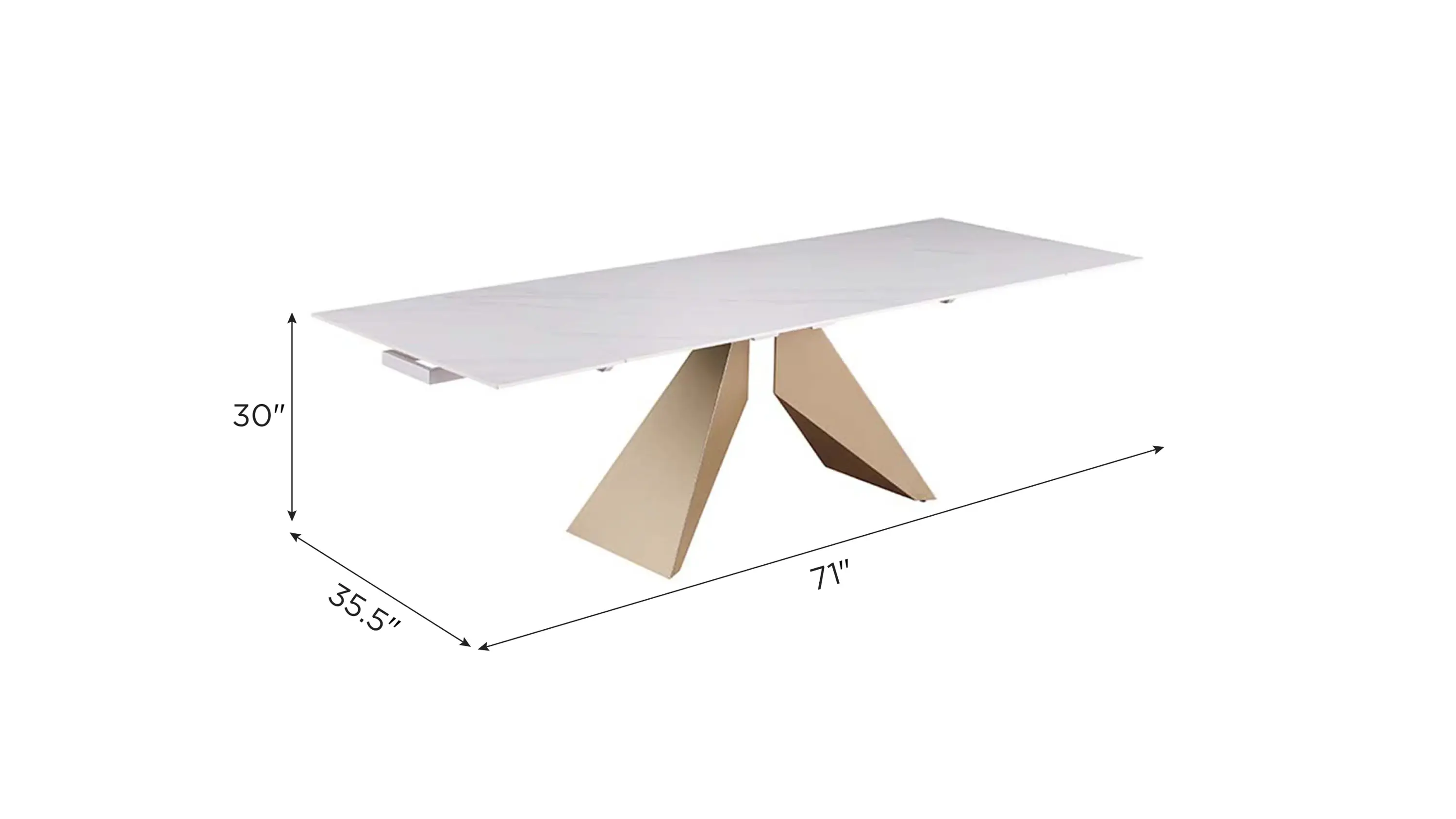 Amelia Dining Table - Thumbnail 4