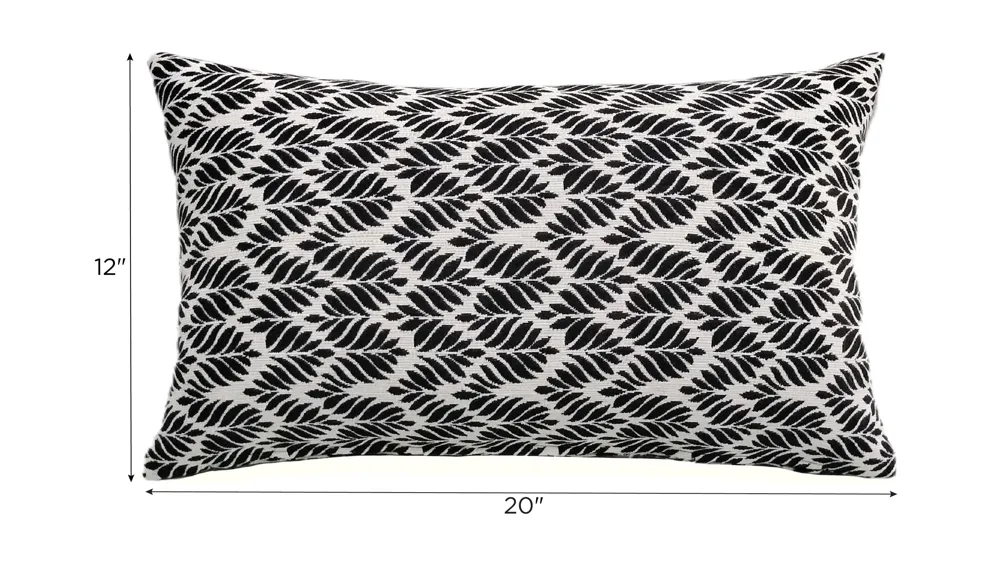 Kimberly Ann Designs Lumbar Pillow - Set of 2 Dimensions