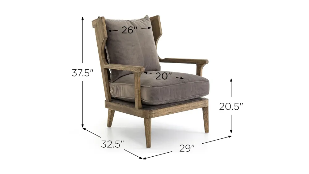 Lennon Chair Dimensions