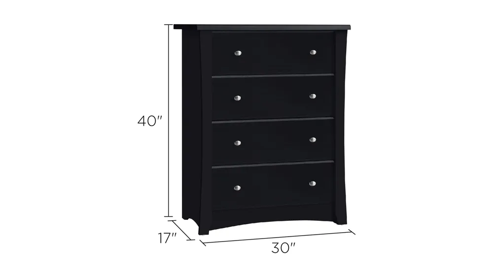 Crest 4 Drawer Chest Dimensions