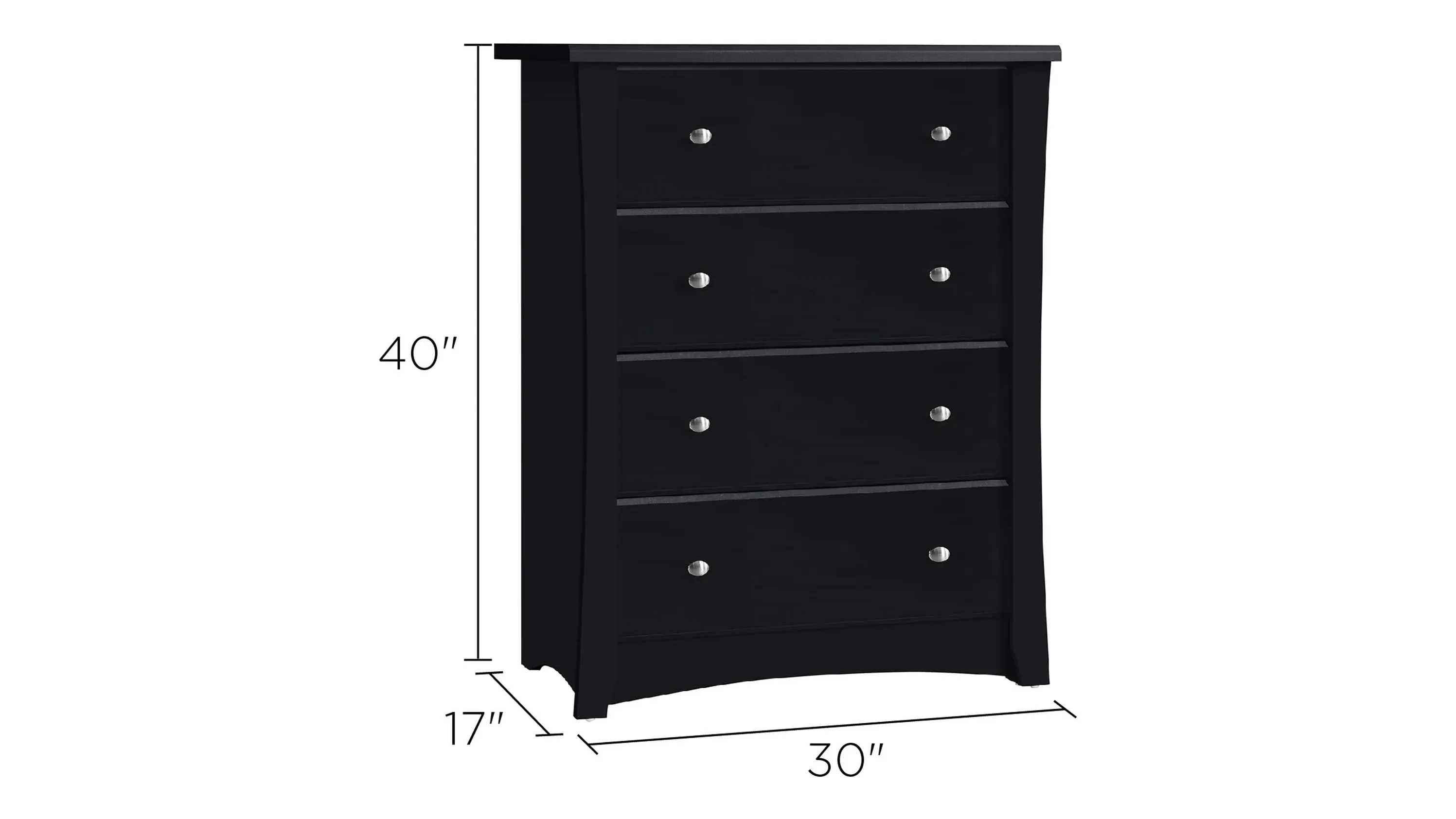 Crest 4 Drawer Chest