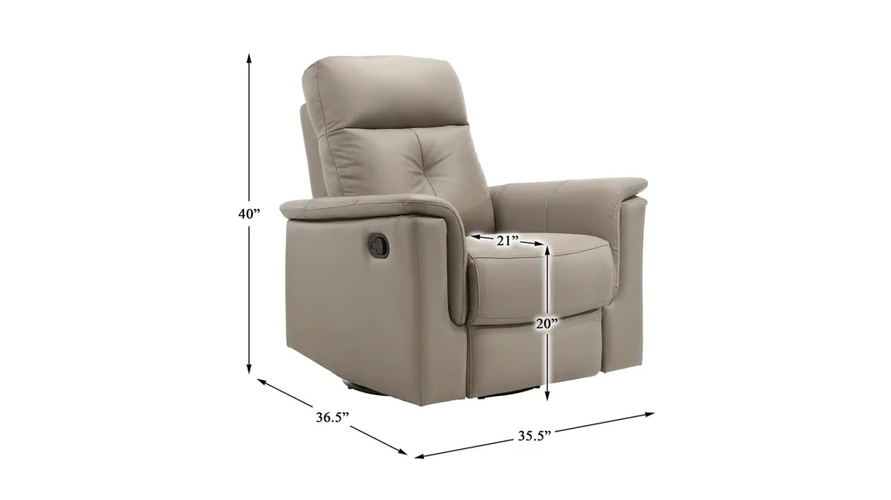 Annaliese Recliner Dimensions
