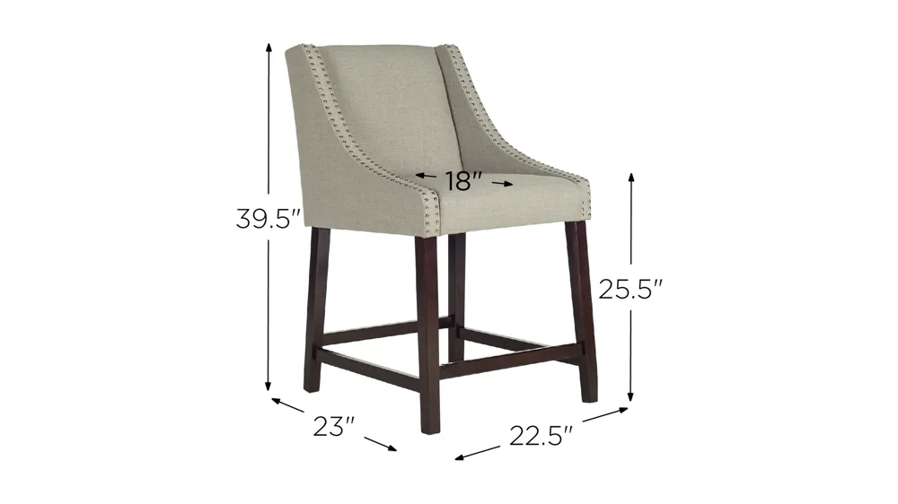 Galexia Counter Stool Dimensions
