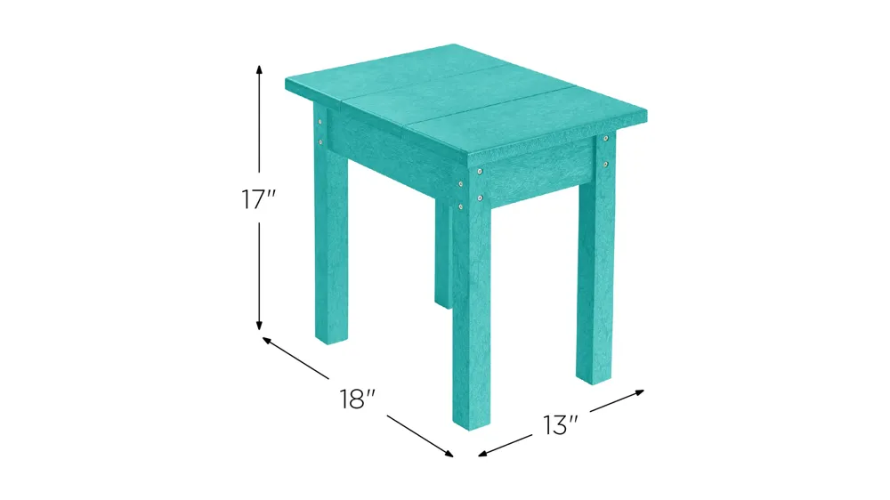 Generation Recycled Outdoor Side Table Dimensions