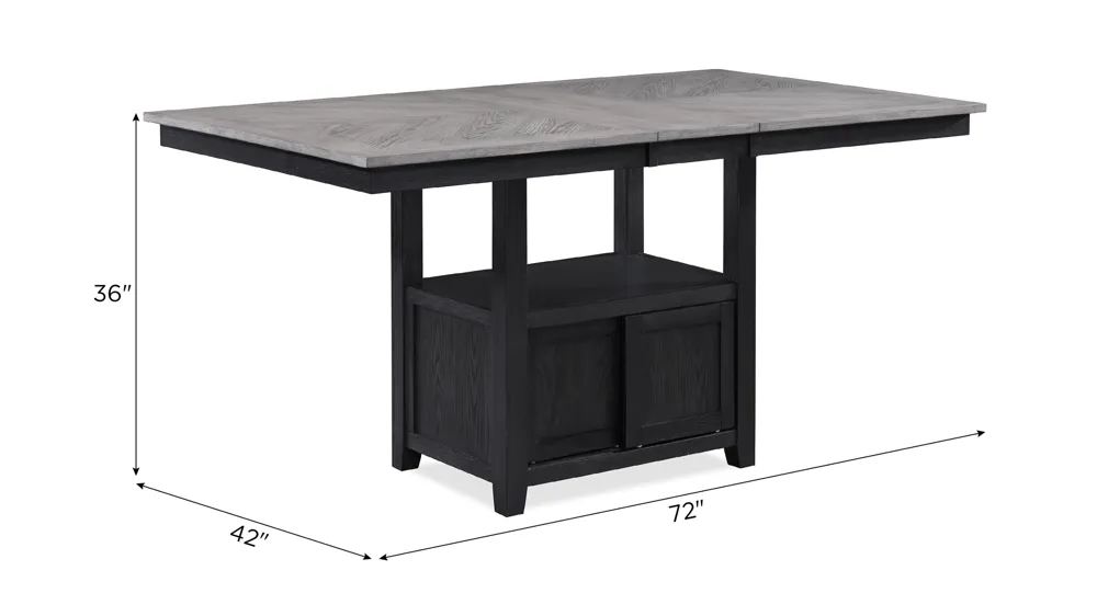 Buford Counter Height Table Dimensions