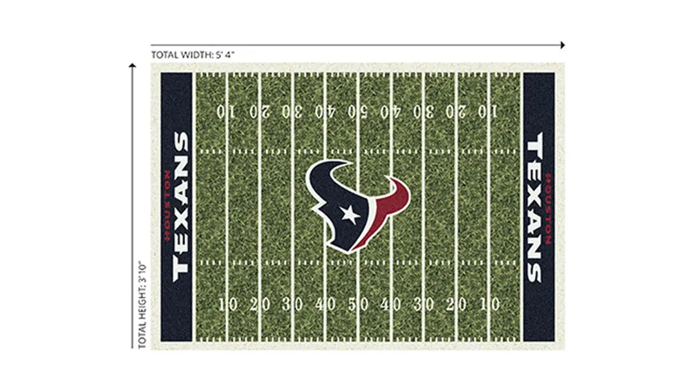 NFL Homefield Rug Dimensions