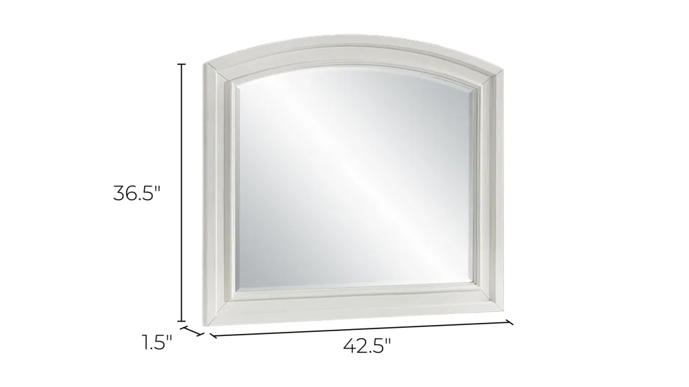 Soriah Bedroom Dresser Mirror Dimensions