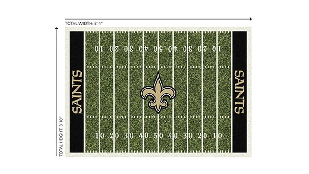 NFL Homefield Rug Dimensions