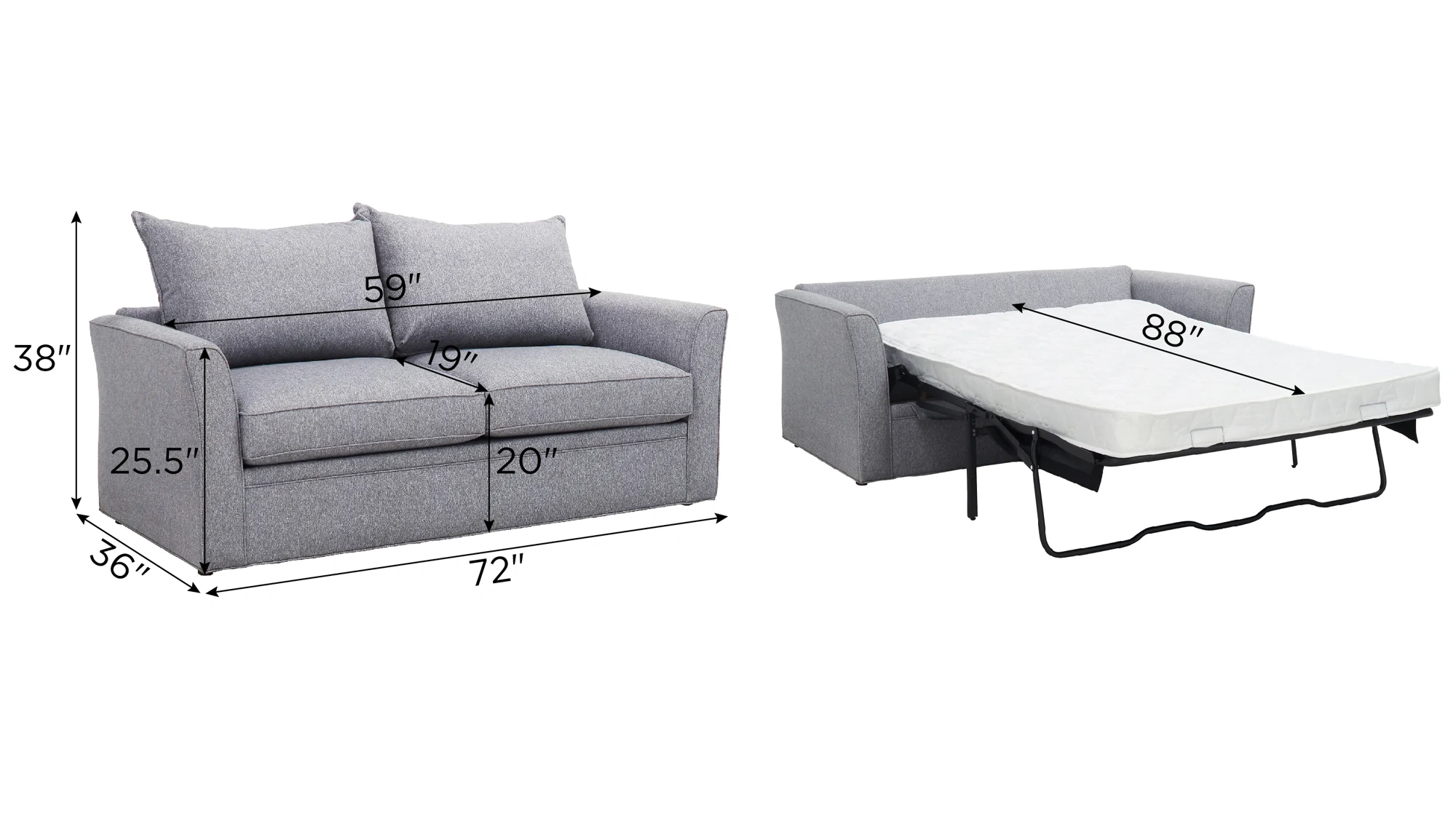 Sofa bed raymour and flanigan outlet discount