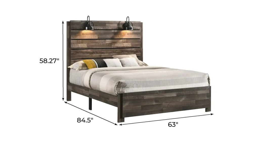 Carter Lane Bed Dimensions