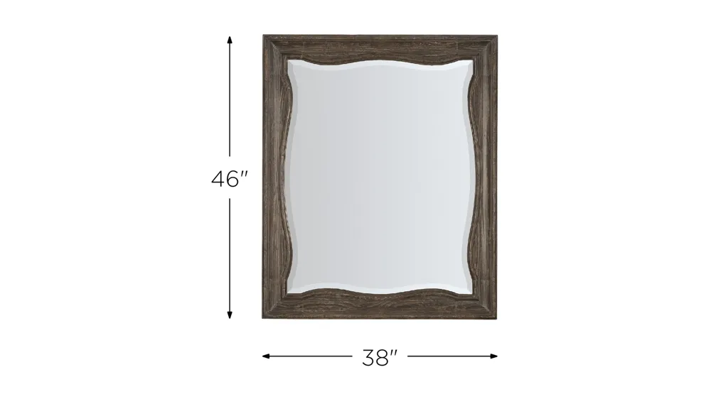 Traditions Landscape Mirror Dimensions