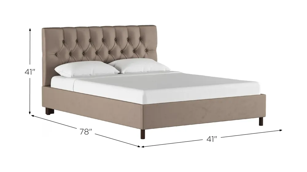Blanchard Platform Bed Dimensions