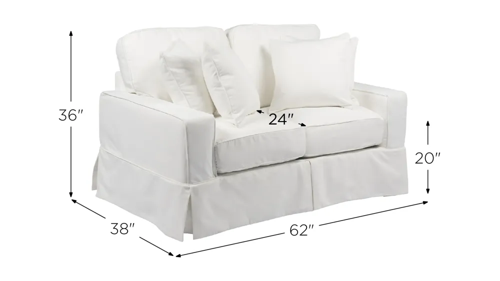 Americana Loveseat Dimensions