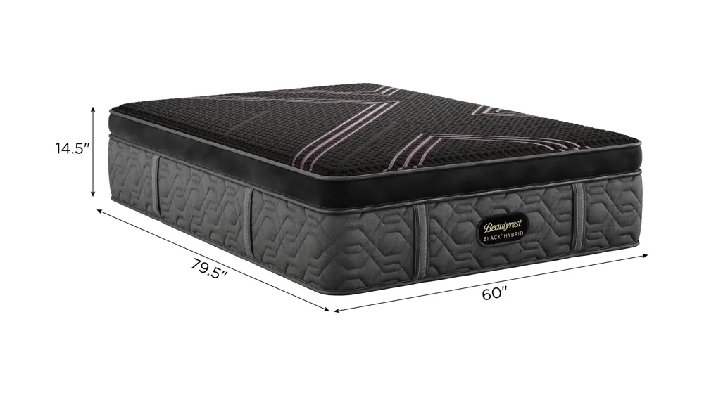 Beautyrest Black Hybrid Series Two Medium Apex Top Mattress Dimensions