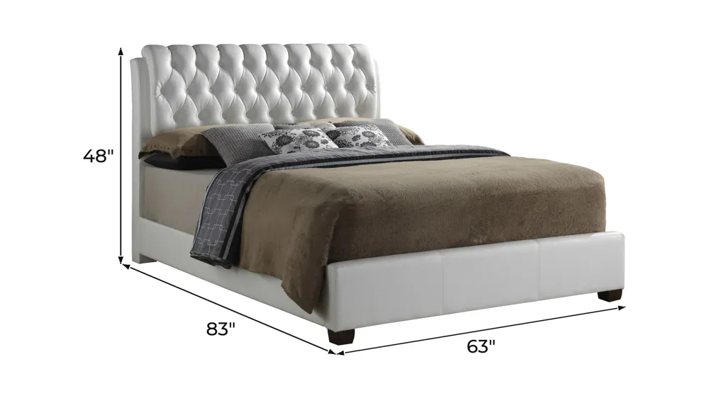 Marilla Upholstered Bed Dimensions