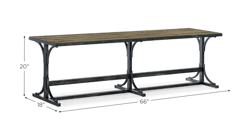 La Grange Bed Bench Dimensions