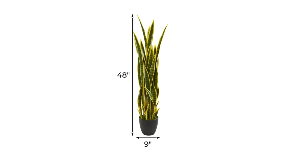 Tall Sansevieria Artificial Plant Dimensions