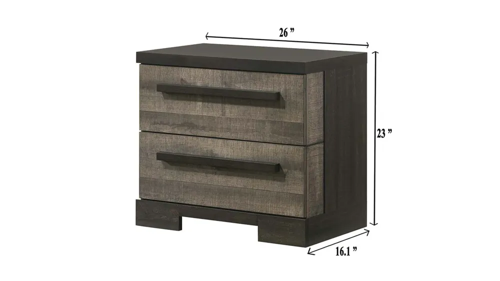 Remington Nightstand Dimensions