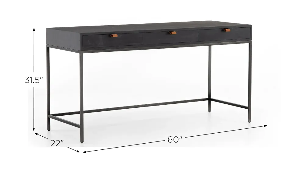 Edgefield Writing Desk Dimensions