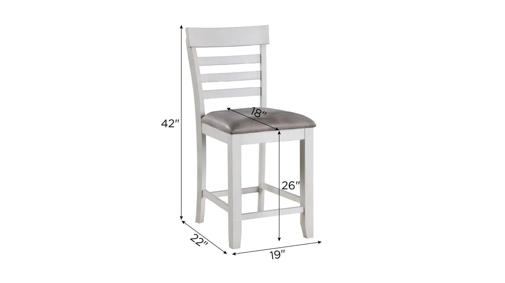 Richland Counter Stool - Set of 2 Dimensions