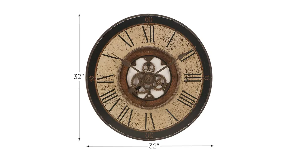 Elkins Wall Clock Dimensions