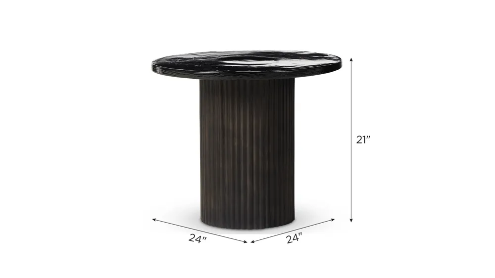 Ruben End Table Dimensions