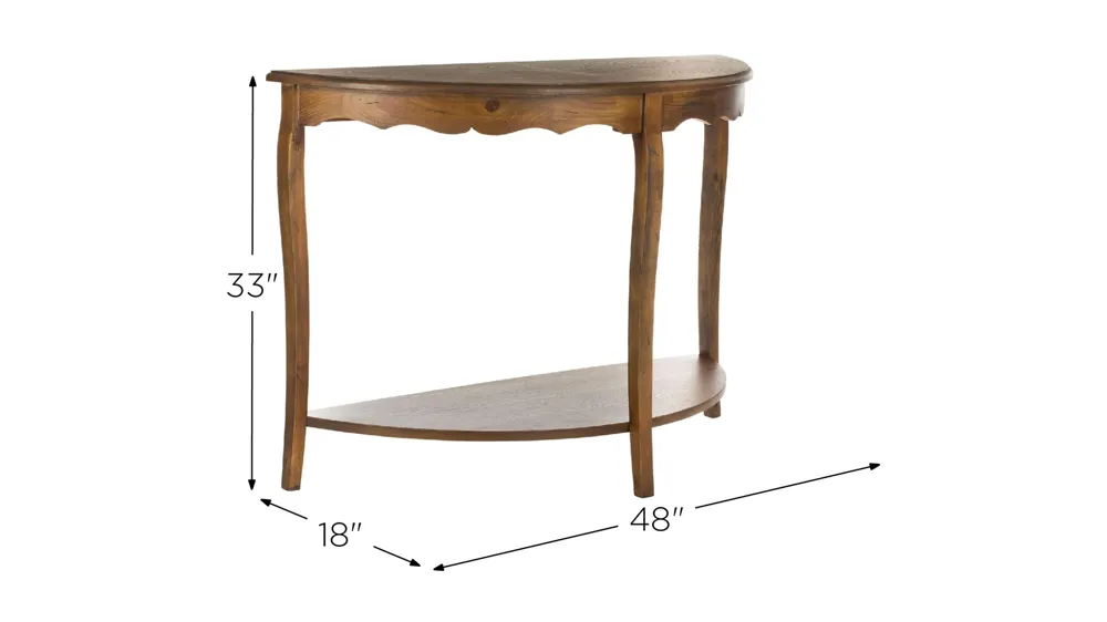 Adkin Console Table Dimensions