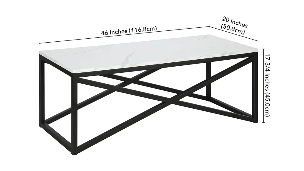 Sarmento Coffee Table Dimensions