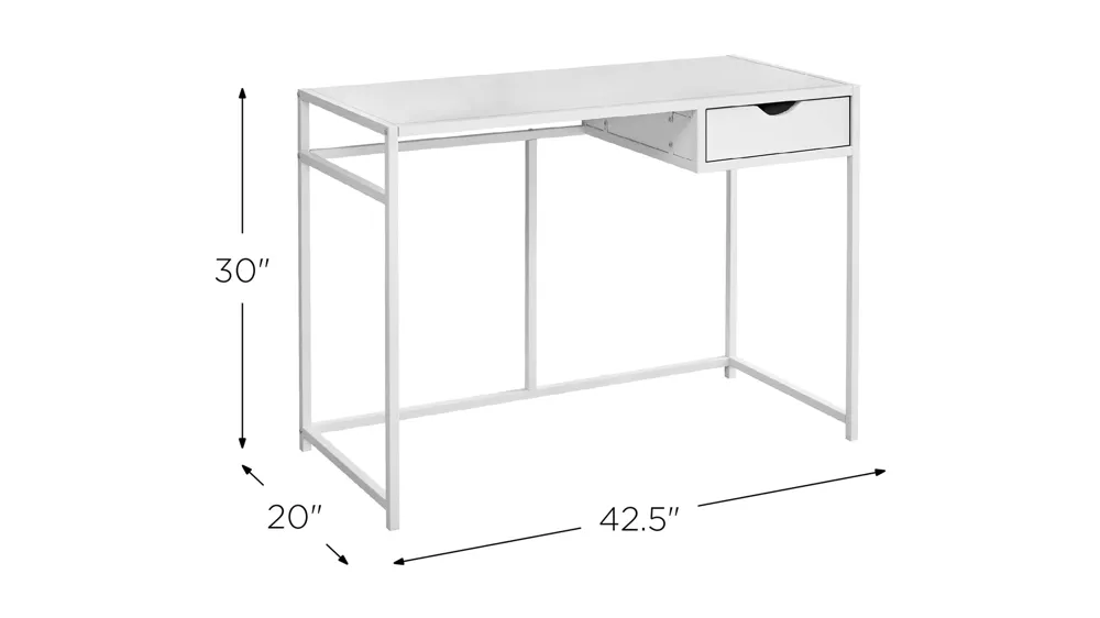Edgar Computer Desk Dimensions