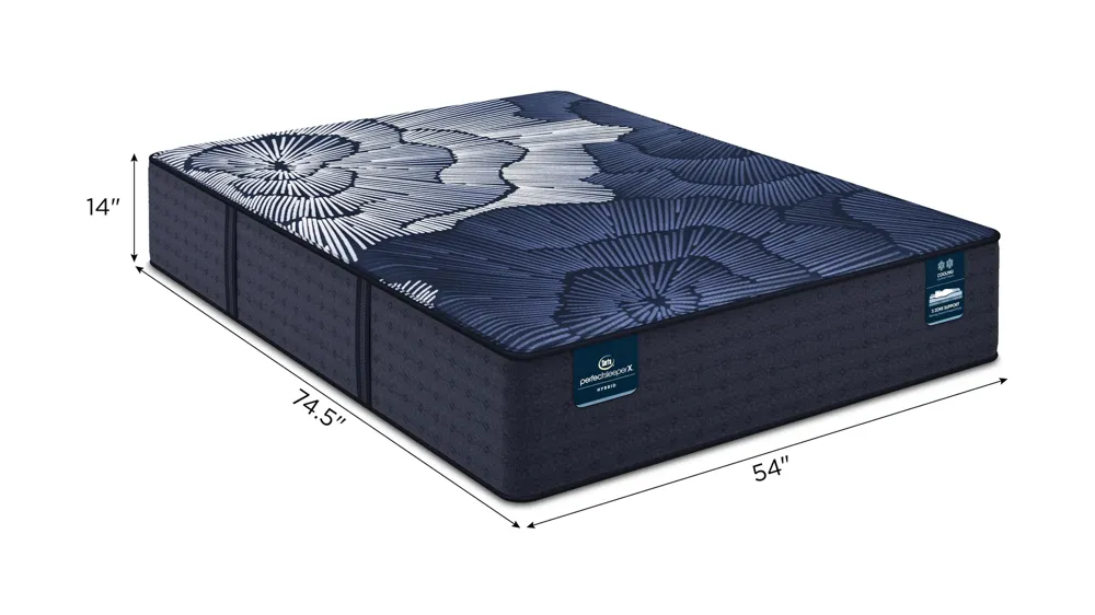 Serta Perfect Sleeper X Prescott Medium Smooth Top Mattress Dimensions