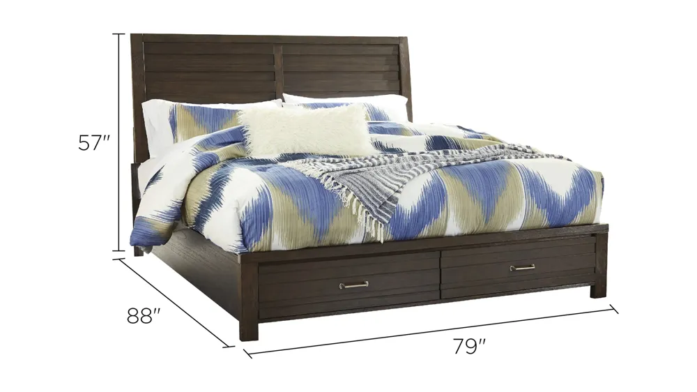 Granby Storage Bed Dimensions