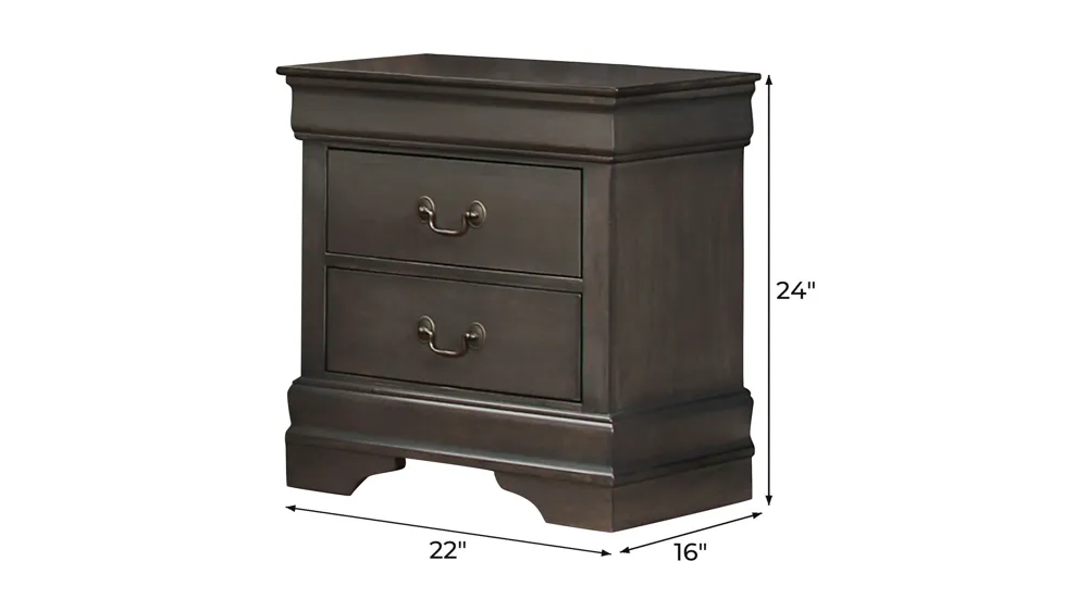 Edina Nightstand Dimensions
