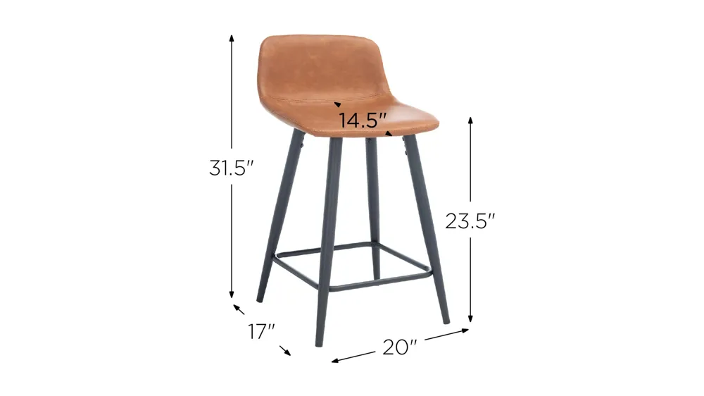 Jana Counter Stool Dimensions