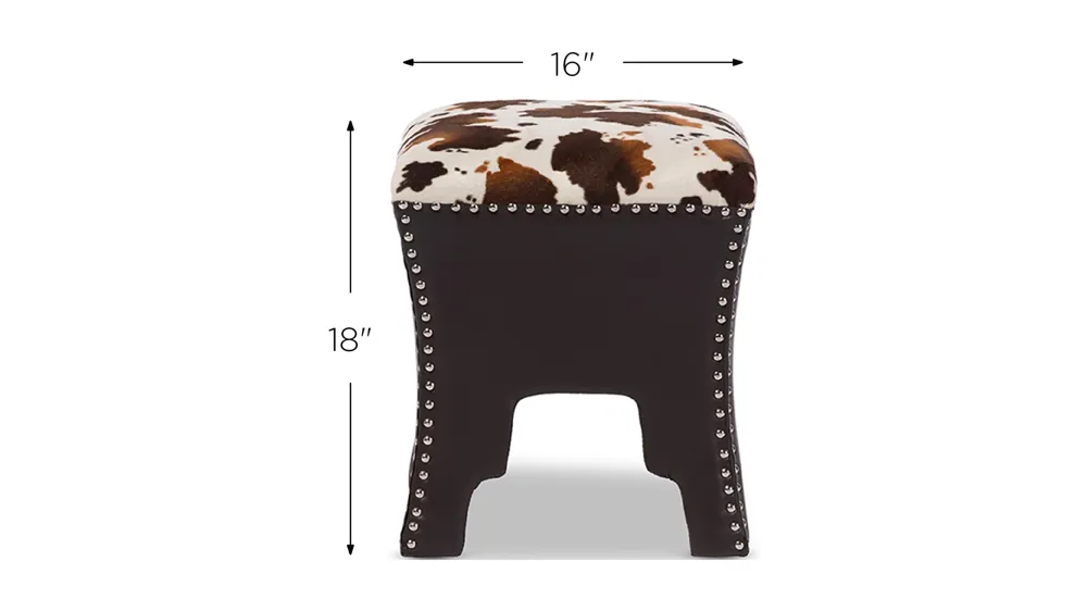 Sally Accent Stool Dimensions