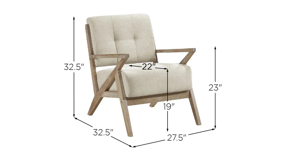 Cagle Accent Chair Dimensions