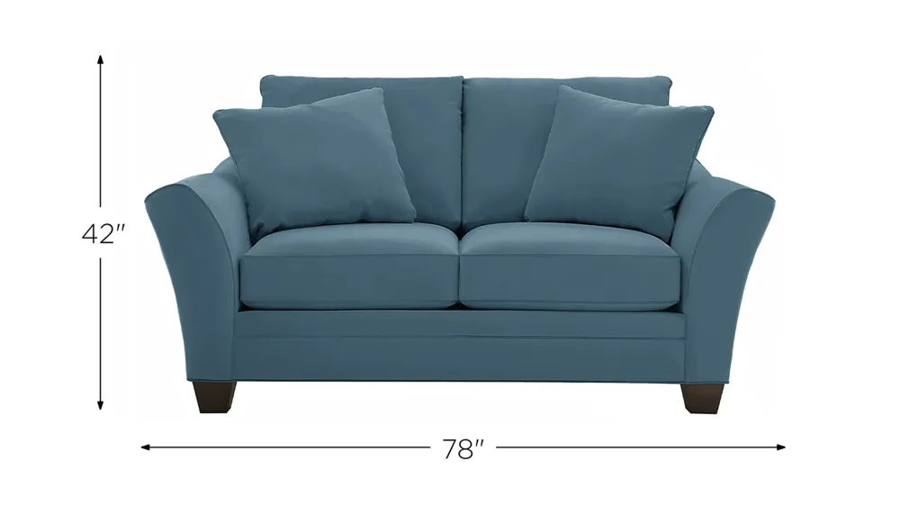 Briarwood Loveseat Dimensions